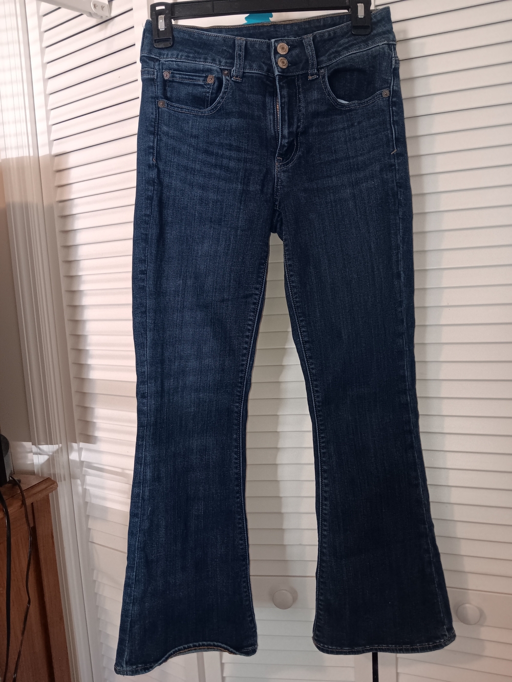American Eagle Outfitters Dark Blue Flare Jeans